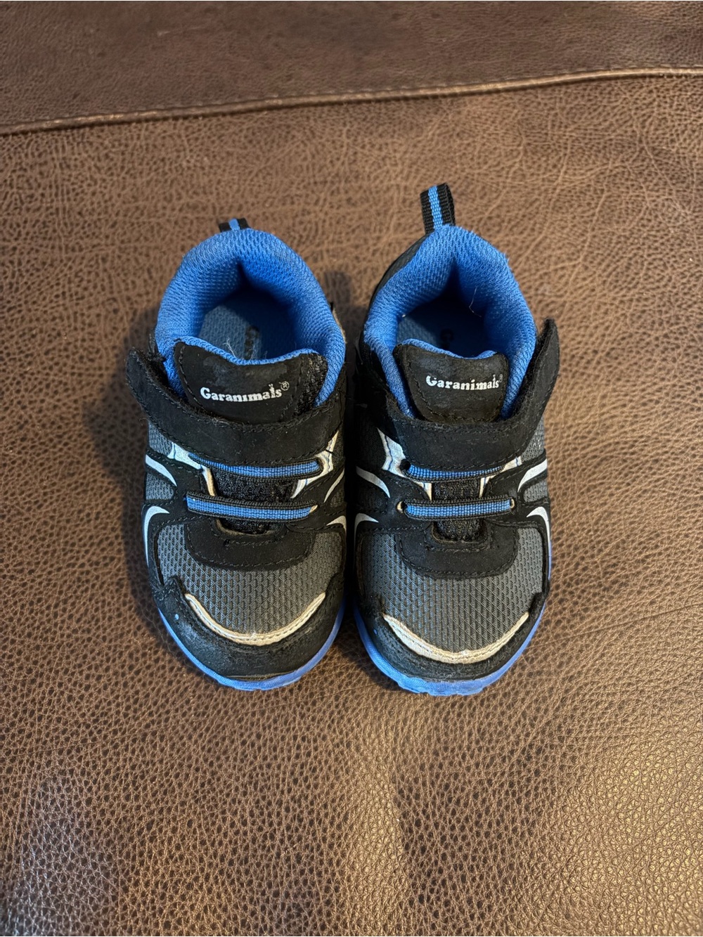 Garanimals Black and Blue Toddler Athletic Sneakers